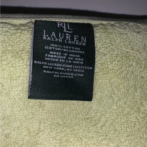 Ralph Lauren Bath Mat 100% Cotton 22x36” Citrine New NWT - Picture 4 of 7